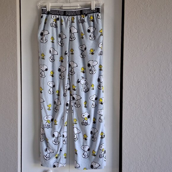 PEANUTS Snoopy & Woodstock Long Pant Pajama Bottoms Women's Size S (4-6) - Picture 2 of 16
